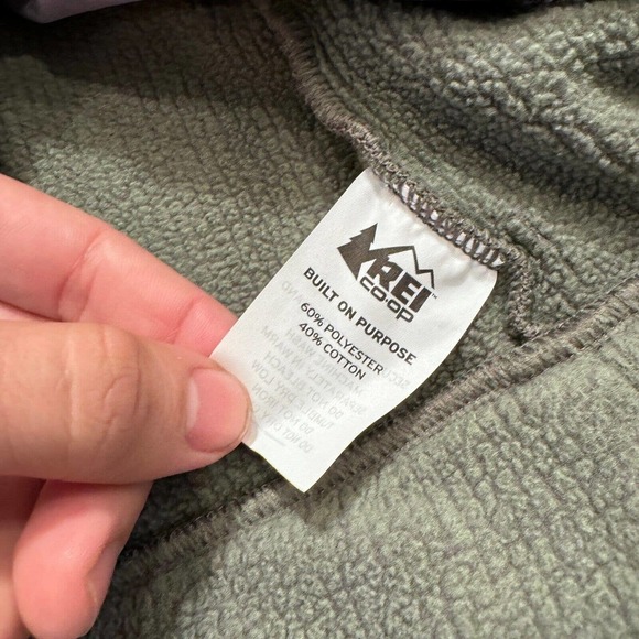 Rei Coop Rei Jacket Womens Extra Small Gray Thermal Full Zip‎ Outdoor Gorpcore - Picture 6 of 9